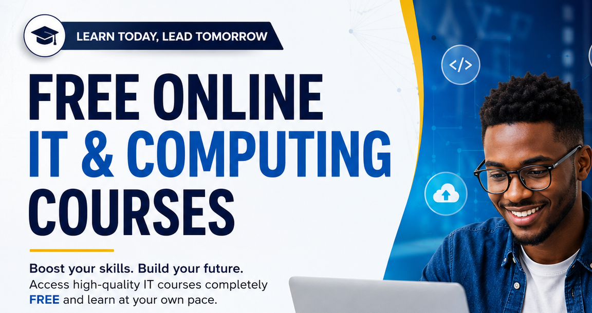 Free Online IT Courses: Coding, Cybersecurity & Computer Skills